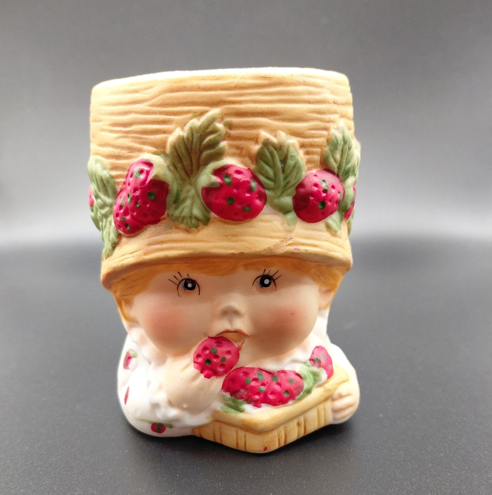 1980 3" Jasco Sweet Keeps Head Vase.